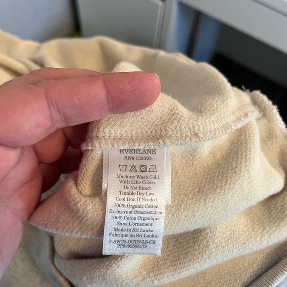 Everlane Classic French Terry Crew - Picture 6 of 7